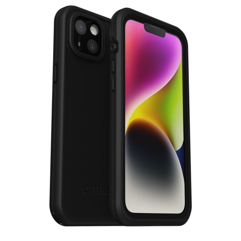 iPhone 14 Plus Case for‎ MagSafe ✨ OtterBox Frē Series in black.